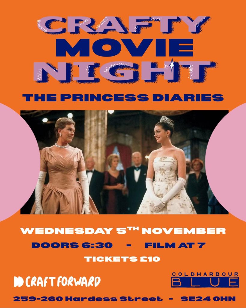Crafty Movie Night - The Princess Diaries