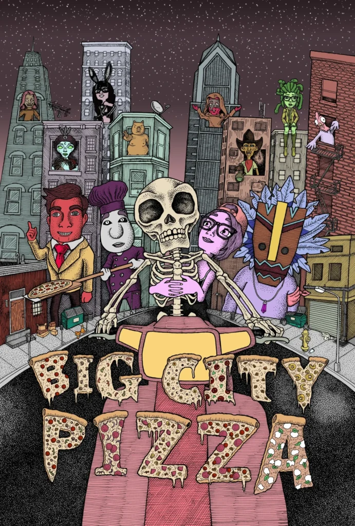 Clapham International Film Festival - ‘Big City Pizza' poster
